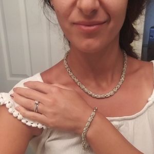 Necklace and Bracelet Set